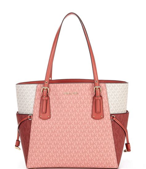 colorful michael kors bag|michael kors colorblock leather handbags.